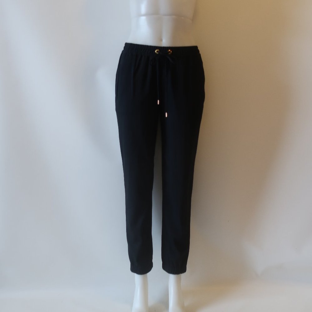 Michael Kors Black Drawstring Pants Sz 2*